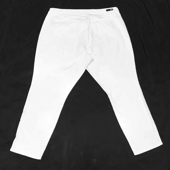 Kut From the Kloth Womens Jeans 18W Catherine Slouchy Boyfriend White Stretch - Picture 14 of 16